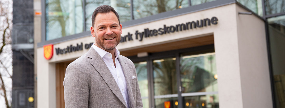 Christian Jahren (41) er ansatt som leder for Invest in Vestfold & Telemark