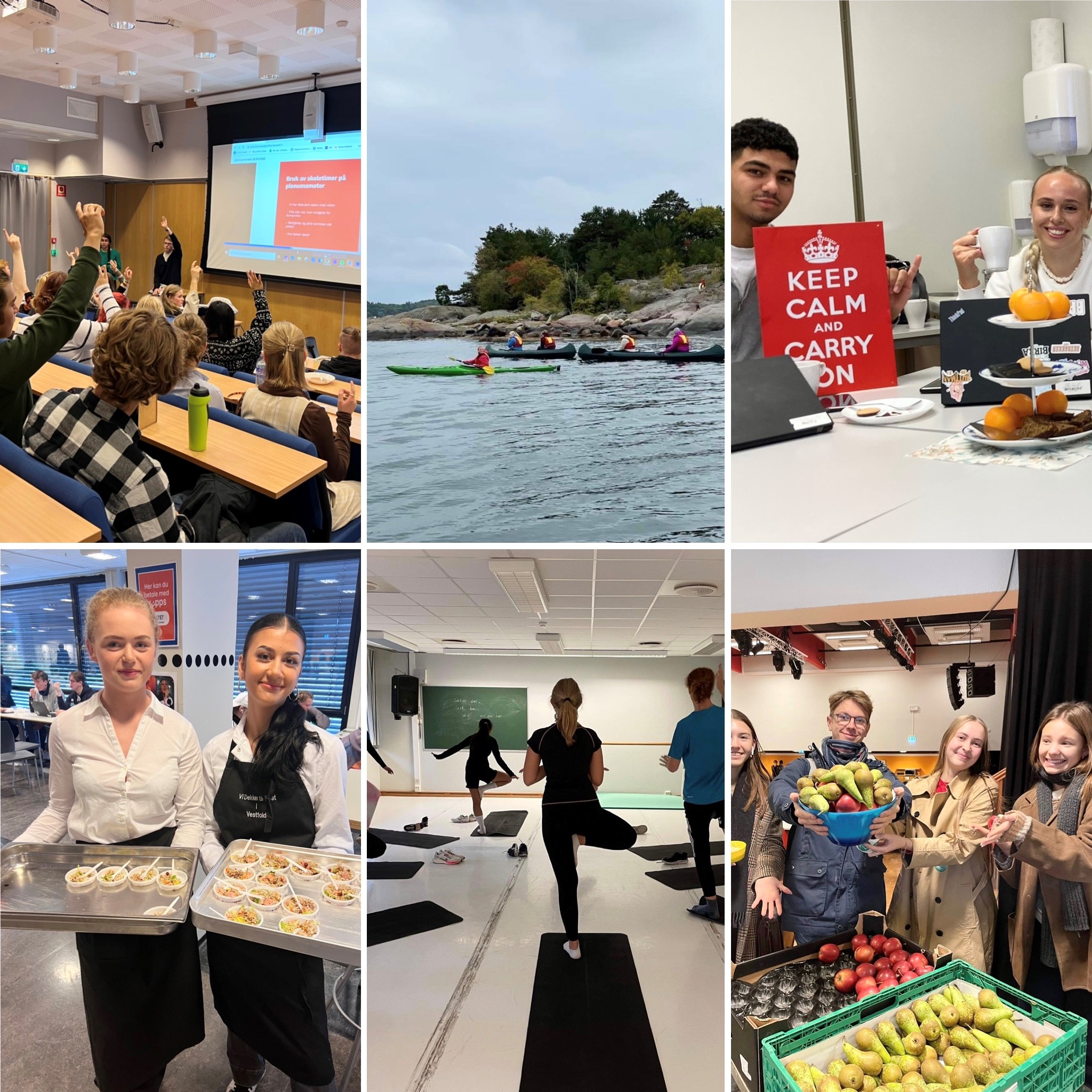 Forskjellige bilder fra Instagram