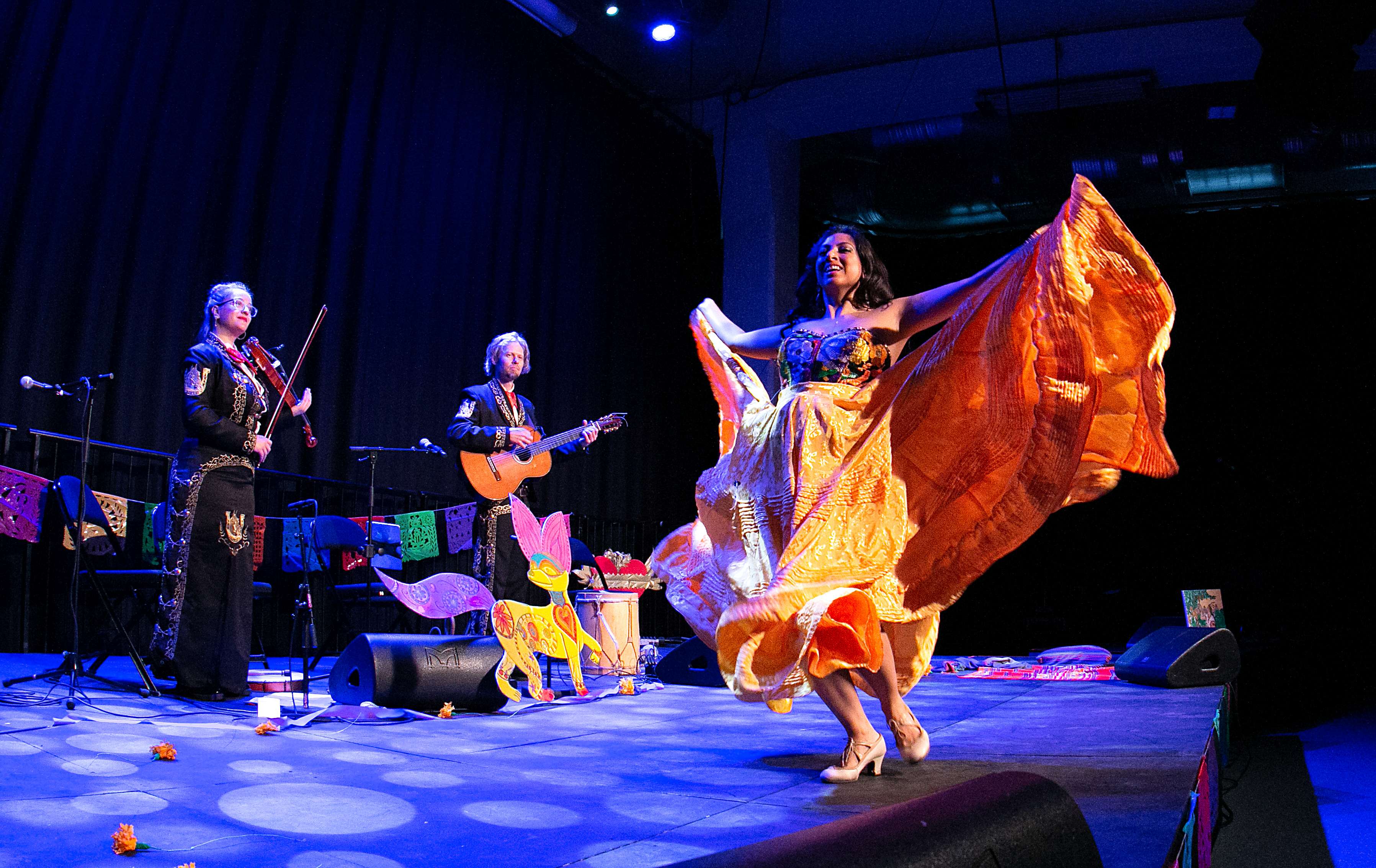 Musikk og dans på Marked for Musikk i Larvik i 2020.