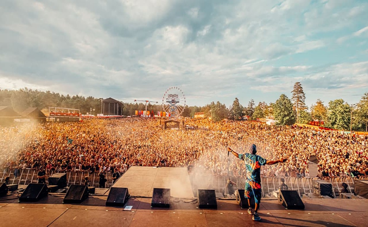 bilde fra en festival