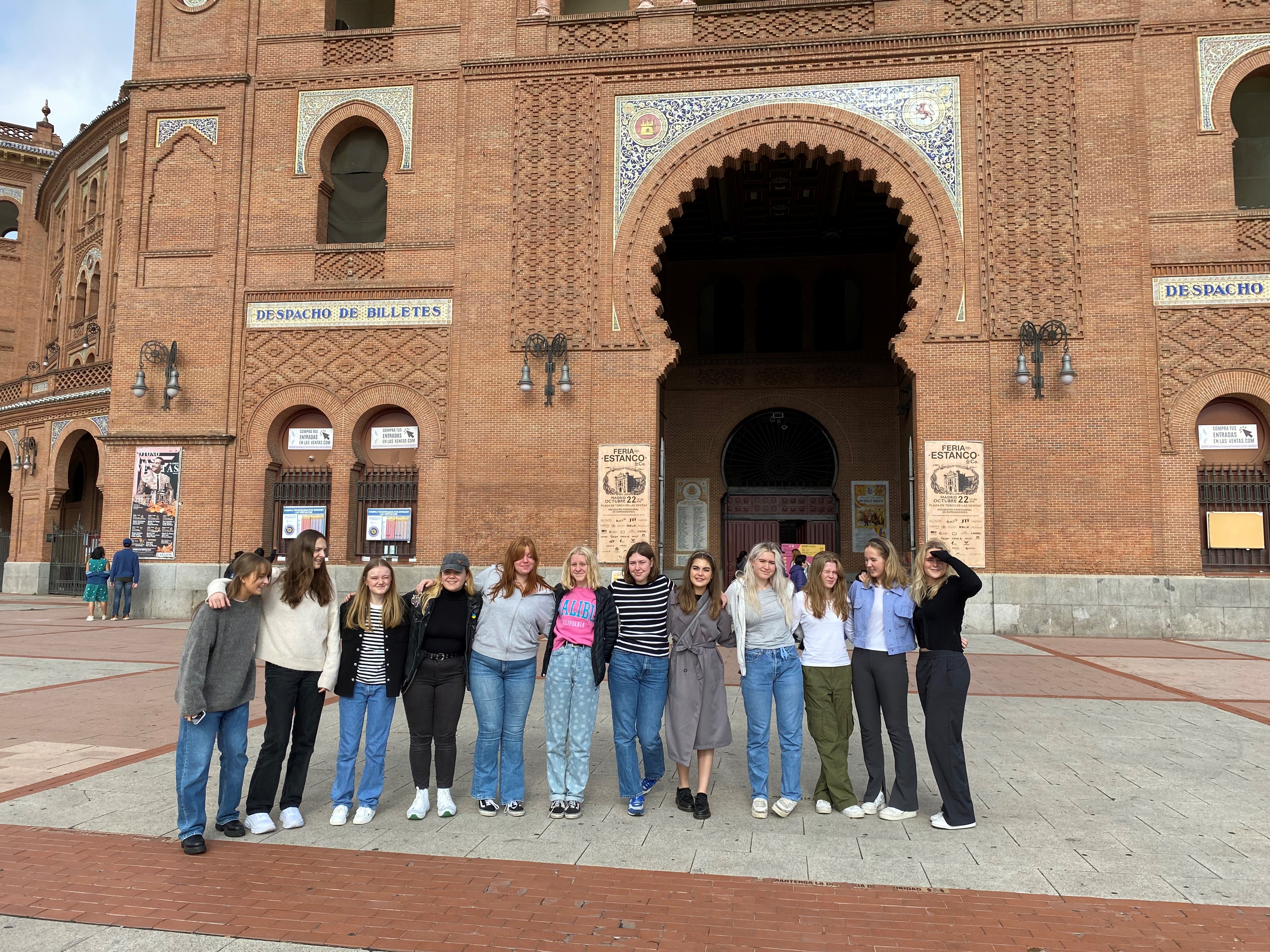 Bilde av programfagselever i Sigüenza