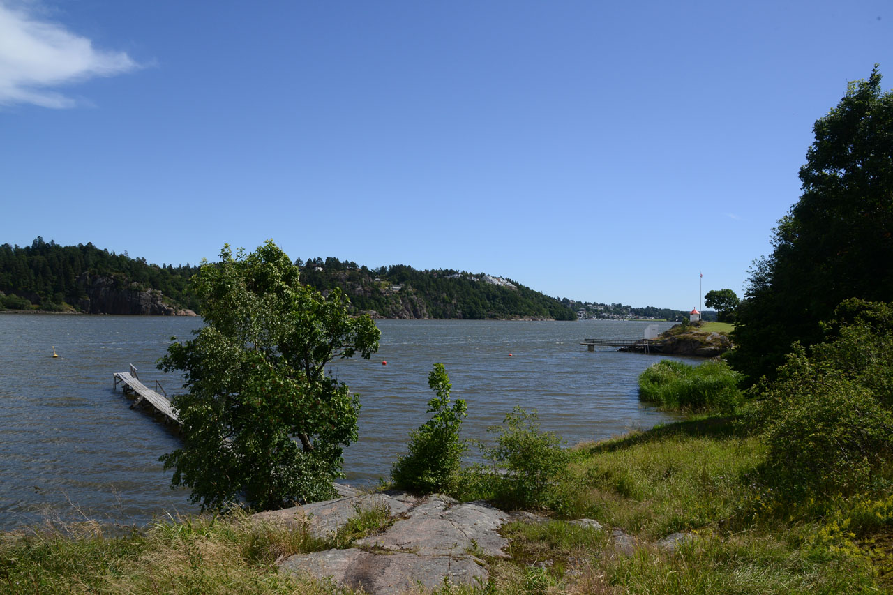 Foto av Vestfjorden tatt fra Smørberg mot Ramdal