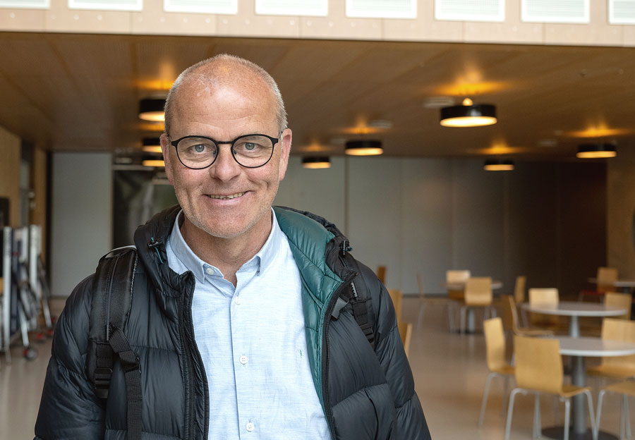 Mayor Jon Sannes Andersen from Færder municipality