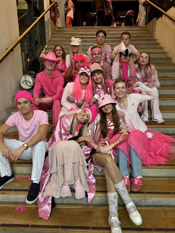 Bilde av Russestyret for dette skoleåret