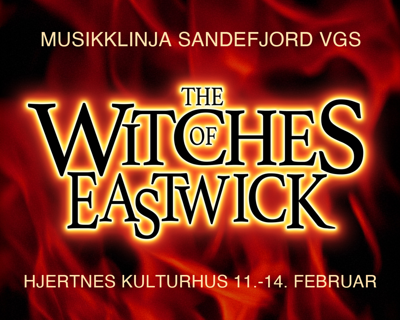Plakat med logoen til The Witches of Eastwick