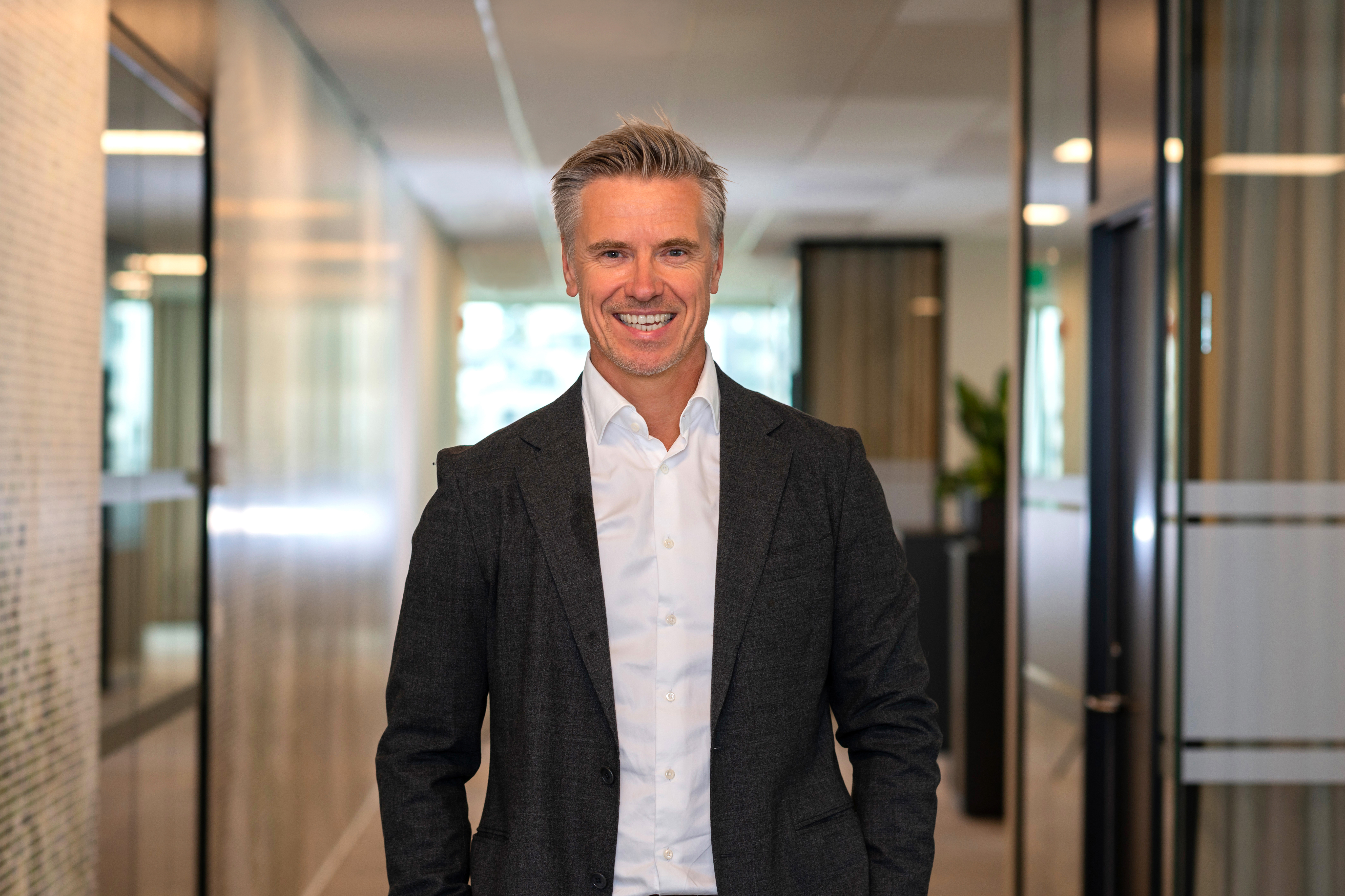 Fotografi av den nye prosjektlederen i fastlandsforbindelsen, Morten Klokkersveen